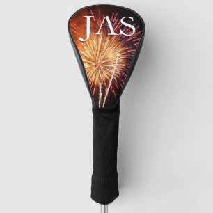 Rot, Weiß und Blau Feuerwerk I Patriotisch Golf Headcover