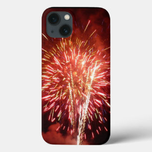 Rot, Weiß und Blau Feuerwerke II Patriotisch Case-Mate iPhone Hülle