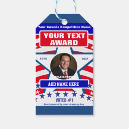 Rot, Weiß und Blau Geschenkanhänger