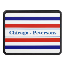 Rot, weiß und blau gestreift abschlepphaken cover