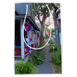 Rot, Weiß und Blau - Martha's Vineyard Mittlere Geschenktüte