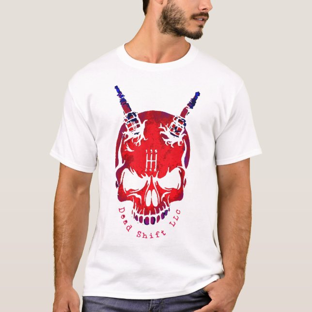 Rot weiß und Blau T-Shirt (Vorderseite)