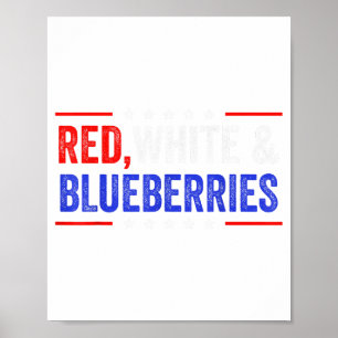 Rot, Weiß und Blaubeeren Patriot Dom 2025 Poster