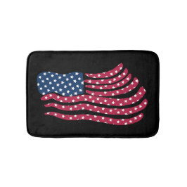 Rot-Weiß- und Blautafeldesign Badematte