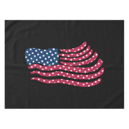 Rot-Weiß- und Blautafeldesign Tischdecke