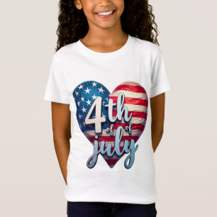 Rot, Weiß und Fett: Patriotische Printkollektion T-Shirt