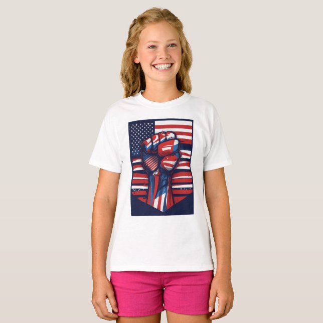 Rot, Weiß und Fett T-Shirt (Vorne ganz)