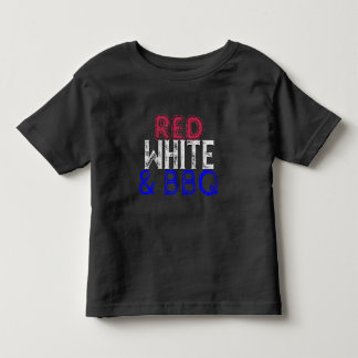 Rot, Weiß und GRILLEN Kleinkind T-shirt