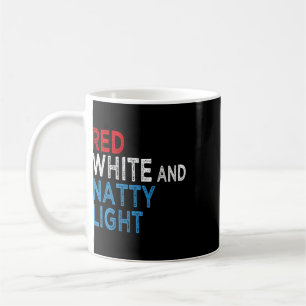Rot Weiß Und Natty-light Für Männer Frauen Bierlie Kaffeetasse