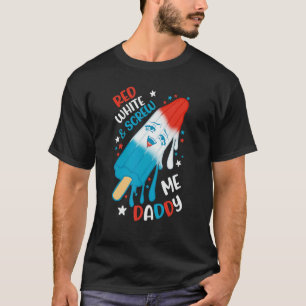 Rot weiß und schrauben mich Daddy T-Shirt