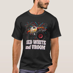 Rot weiß und Vroom - 4. Juli T-Shirt