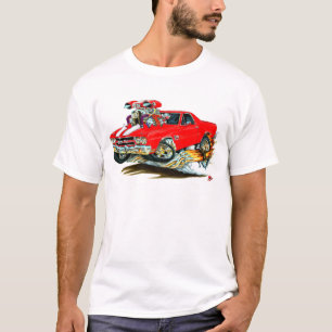Rot-Weißer LKW 1970 EL Camino T-Shirt