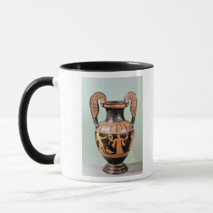 Rot-Zahl Spirale krater Tasse