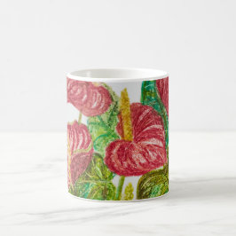 Rotanthurium-Blume Kaffeetasse