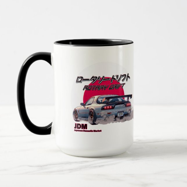 Rotary Drift RX-7 - Japanese Street Legend Tasse (Links)