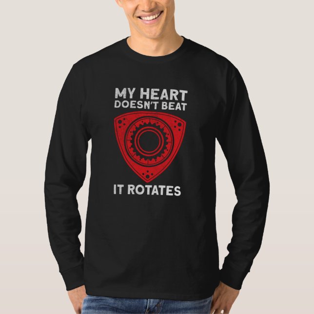 Rotary Motor Revolutionen Car Tuning Car Workshop T-Shirt (Vorderseite)