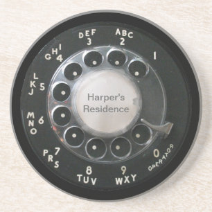 Rotary Phone Dial Untersetzer