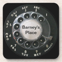 Rotary Phone Dial Untersetzer