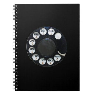 Rotary Phone Notebook Notizblock