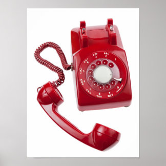 Rotary-Telefon Poster