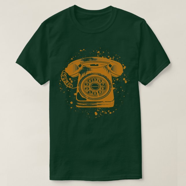 Rotary-Telefongespräch T-Shirt (Design vorne)
