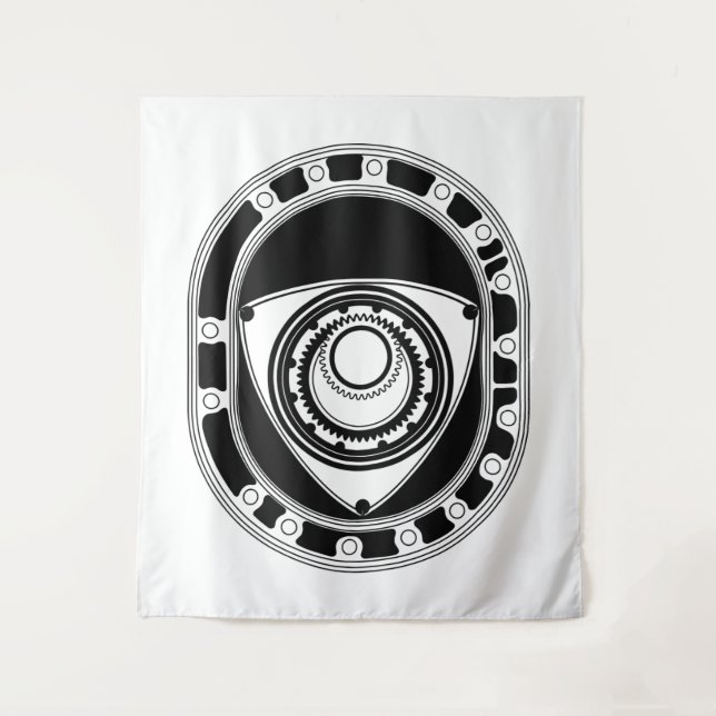 Rotary Wandteppich (Vorderseite)