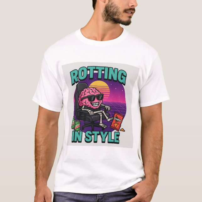 Rotation in Style-T - Shirt (Vorderseite)