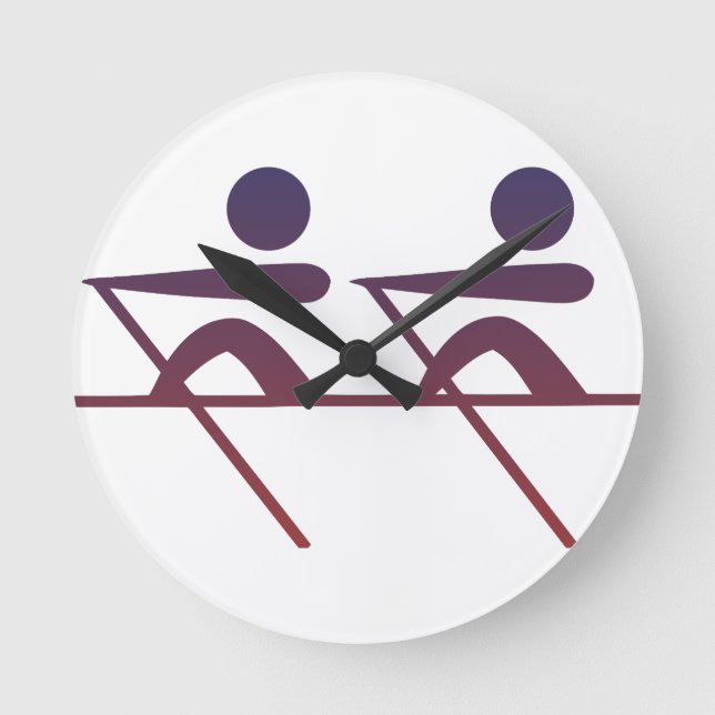 Rotation Runde Wanduhr (Vorderseite)