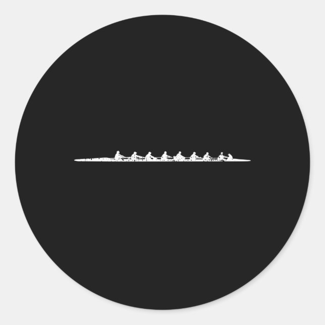 Rotation Runder Aufkleber (Vorderseite)