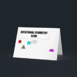 Rotational Symmetry Karte<br><div class="desc">Rotational Symmetry Club</div>