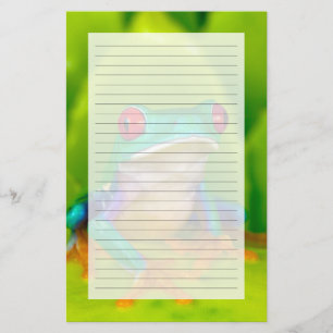 Rotaugelaubfrosch, Costa Rica Briefpapier