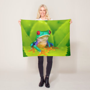 Rotaugelaubfrosch, Costa Rica Fleecedecke