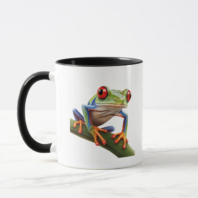 Rotaugenfrosch Costa Rica Tasse (Links)