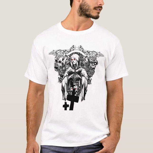 Rotaugenskulptur T-Shirt (Vorderseite)