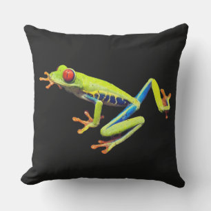 Rotäugiger Gemalter Laubfrosch Kissen