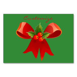 Rotband-Stechpalme Thunder_Cove Tischnummer