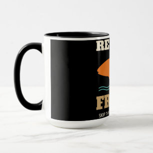 Rotbarsch Freitag Tag nach Erntedankfest-Angeln Tasse