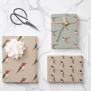 Rotbarsch Geschenkpapier Set