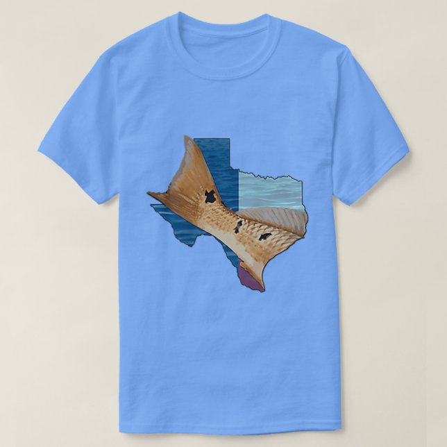 Rotbarsch-Teeflagge T-Shirt (Design vorne)