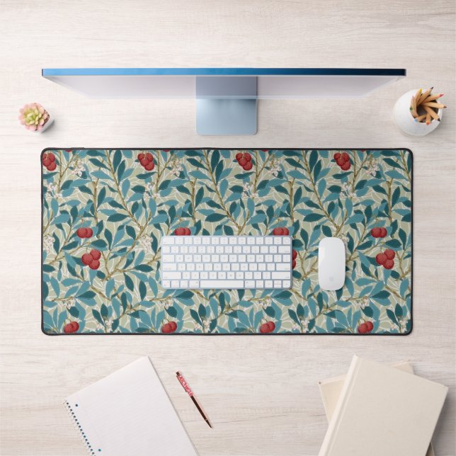 Rotbeerbaum, William Morris Schreibtischunterlage (Büro 1)