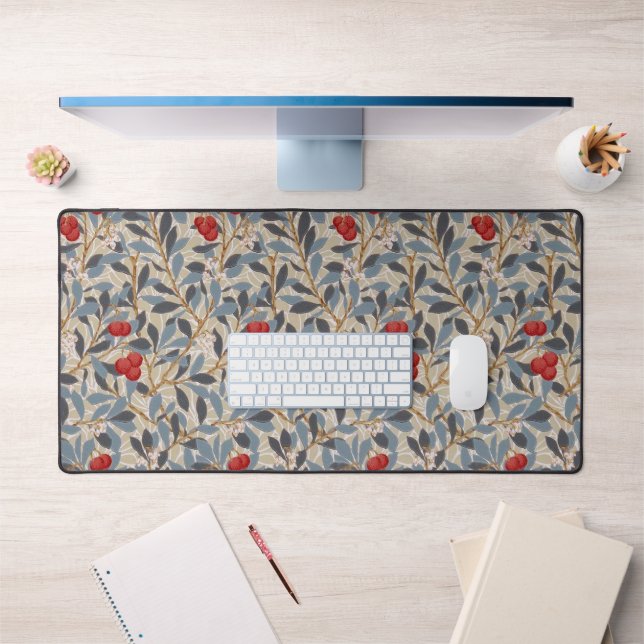 Rotbeerbaum, William Morris Schreibtischunterlage (Büro 1)