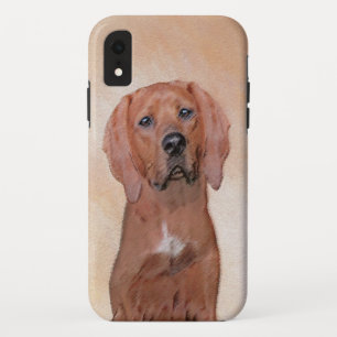 Rotbein-Innenmalerei - Niedliche Original Hundkuns Case-Mate iPhone Hülle