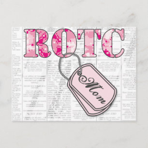 ROTC-Mama: Gewollt Hilfe Postkarte