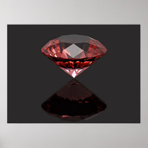 Rotdiamant-Ruby Poster