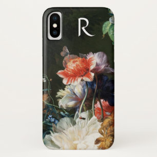 ROTE ANEMONEN, WEISSE BLUME, BAKERFLY-MONOGRAMM Case-Mate iPhone HÜLLE