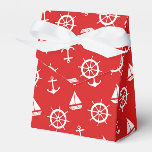 Rote Anker-nautischGeschenkboxen Geschenkschachtel