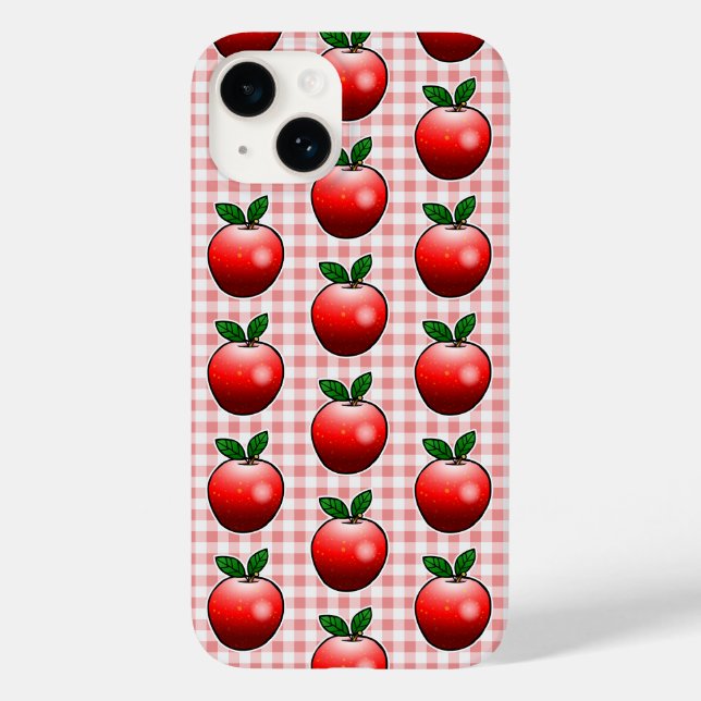 Rote Äpfel Case-Mate iPhone Hülle (Rückseite)