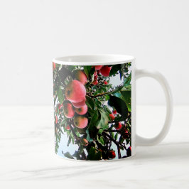 Rote Äpfel Kaffeetasse