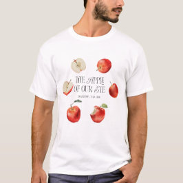 Rote Äpfel Papa zum T - Shirt