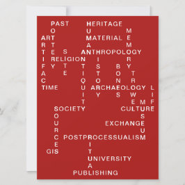 Rote Archäologie und Anthropologie - Kreuzworträts